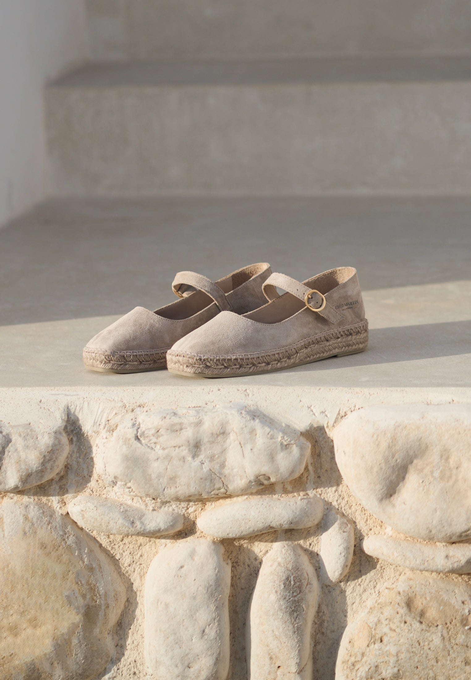 Ballerinas - Pearl Gray Suede