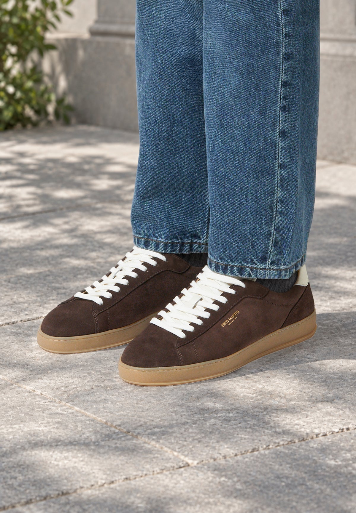 Sneakers - Tennis Espresso Suede