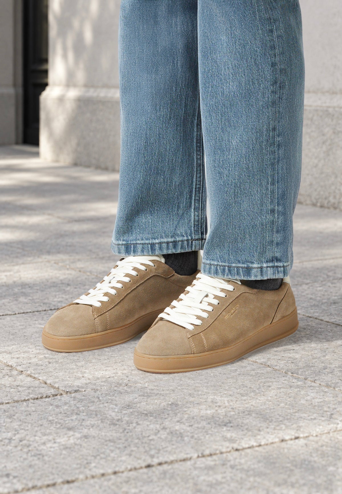 Sneakers - Tennis Sandstone Suede
