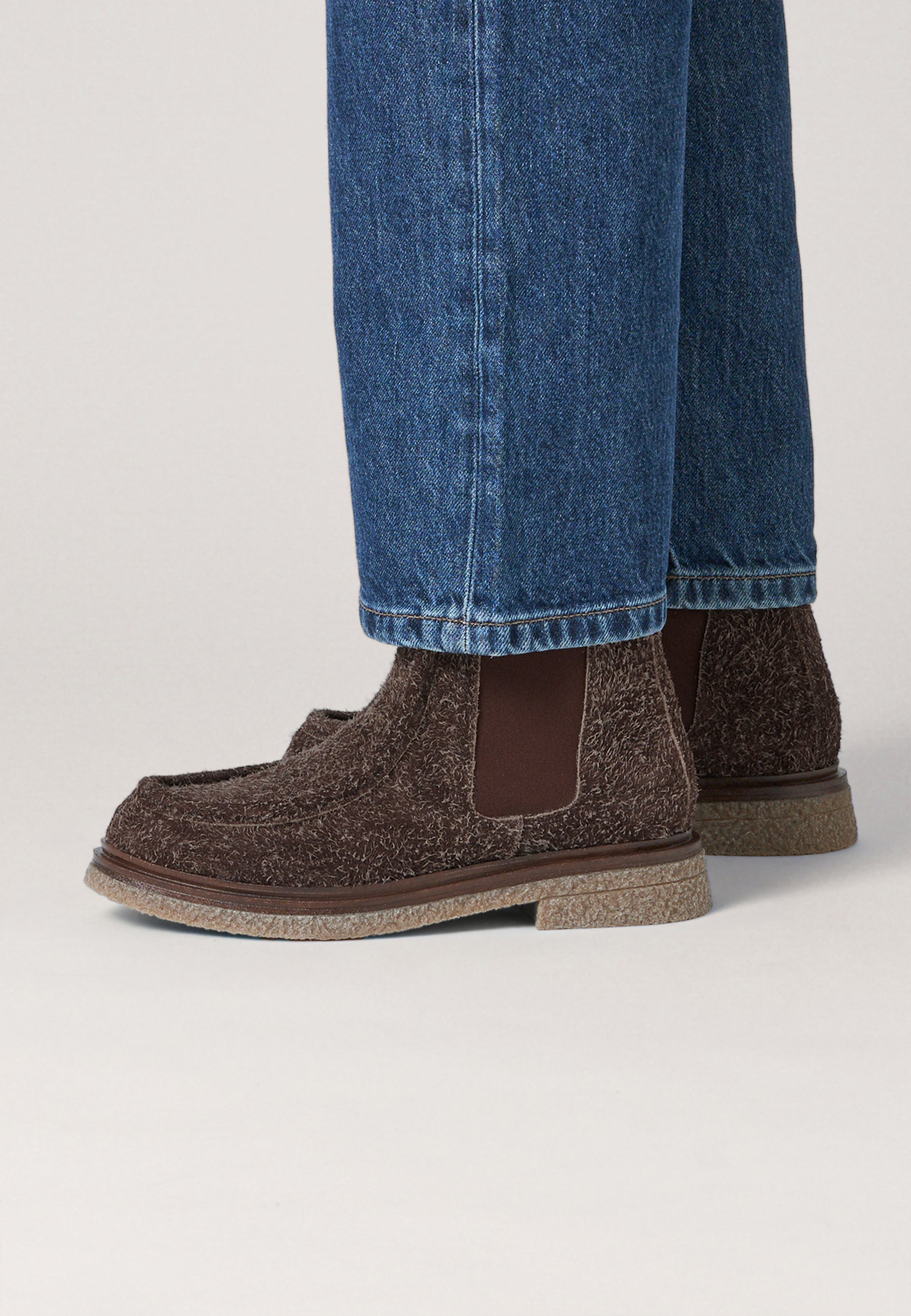 Chelsea Loafers - Cocoa Brushed Suede