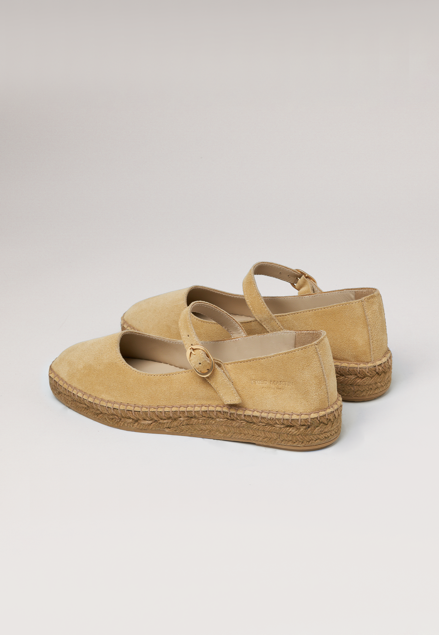 Ballerinas - Champagne Suede