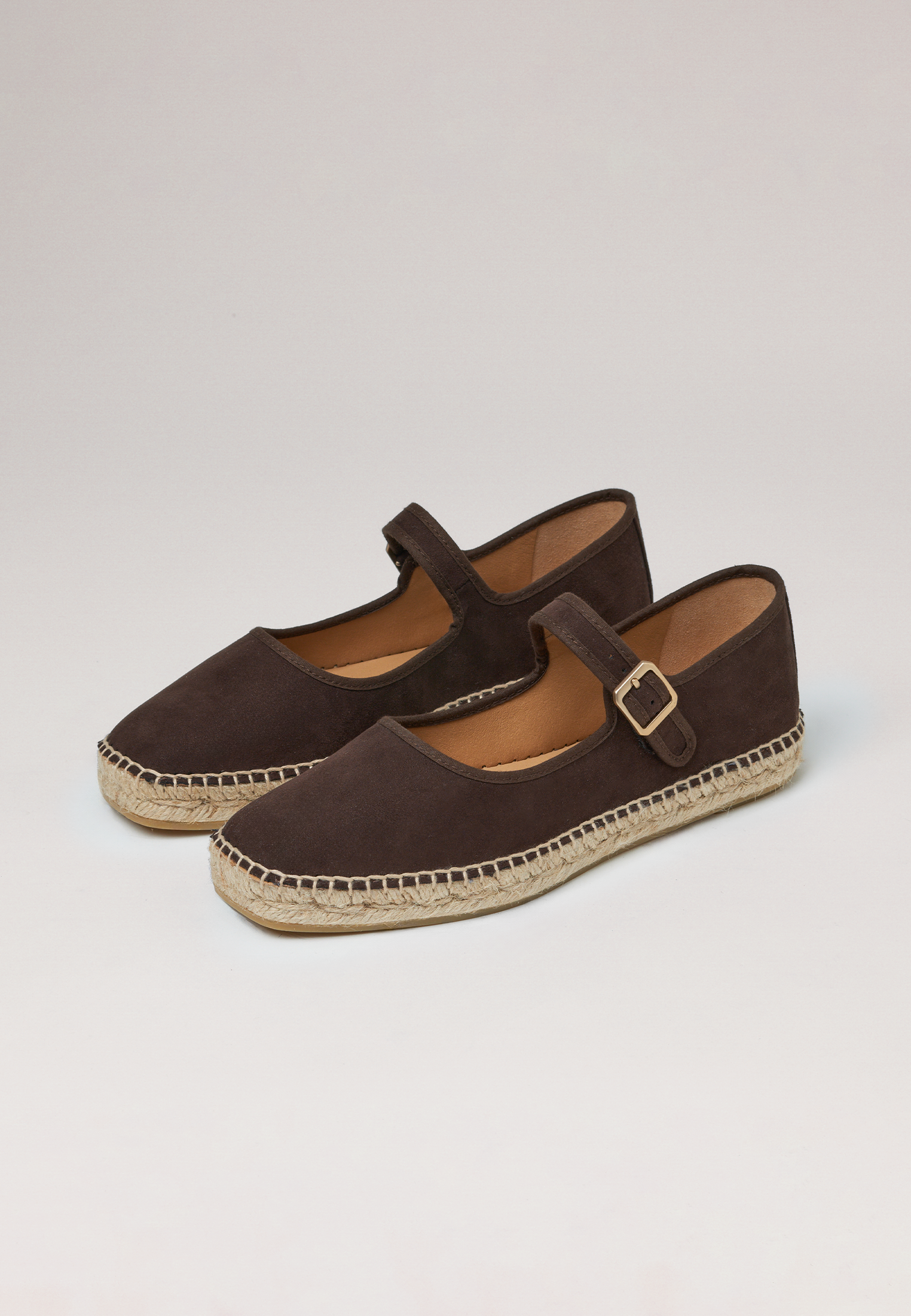 Ballerinas - Cocoa Vegan Suede