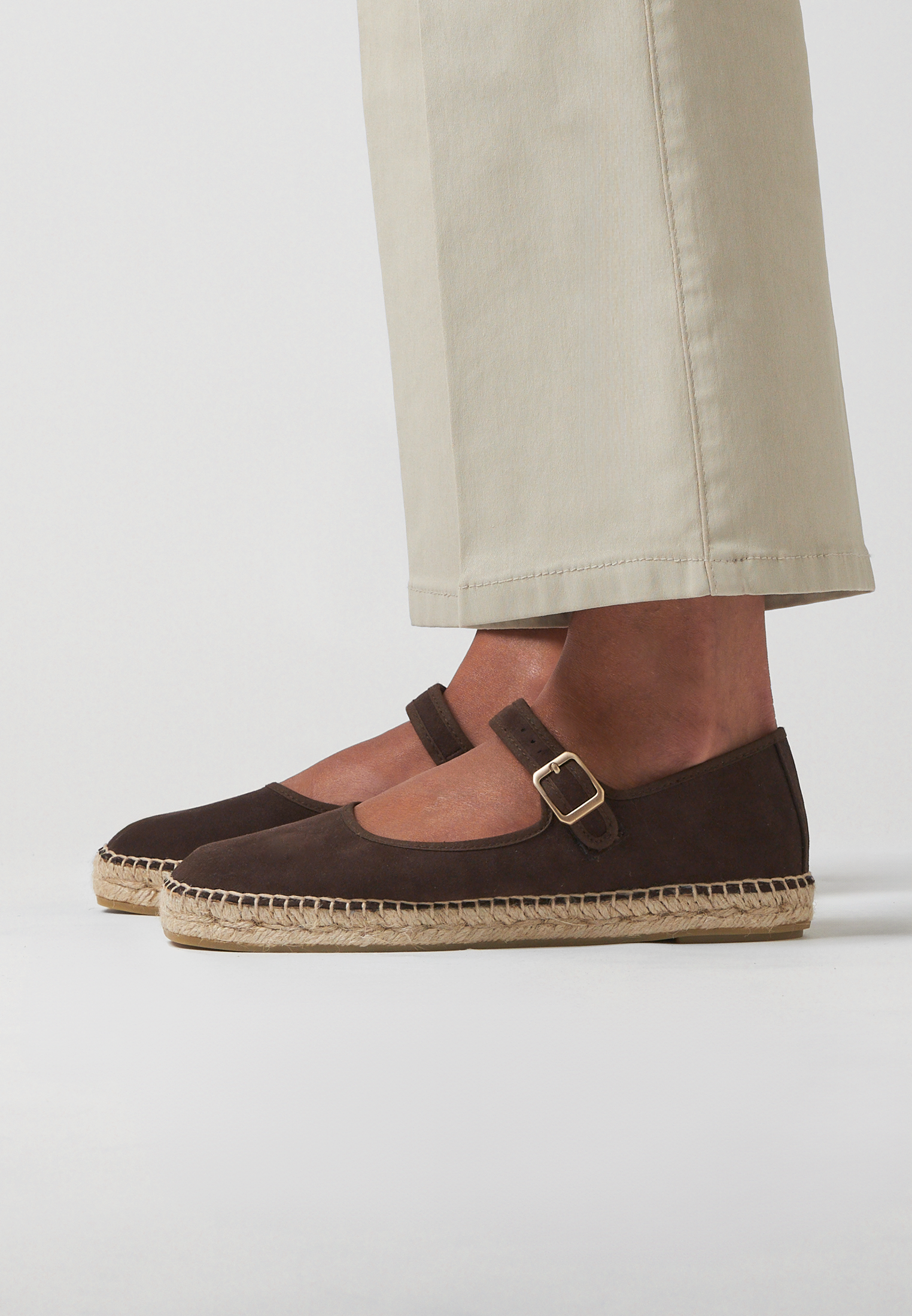 Ballerinas - Cocoa Vegan Suede