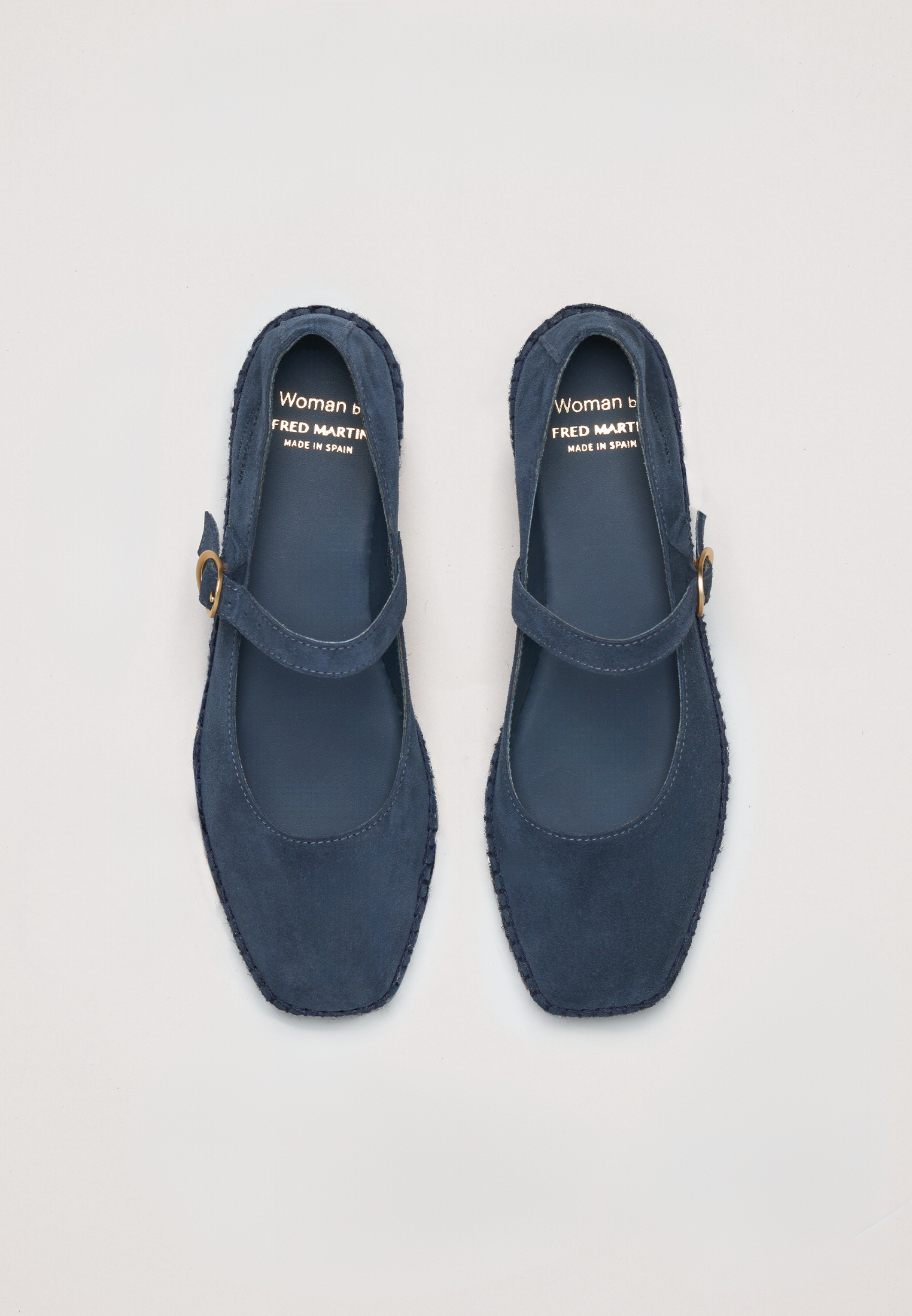 Ballerinas - Navy Suede