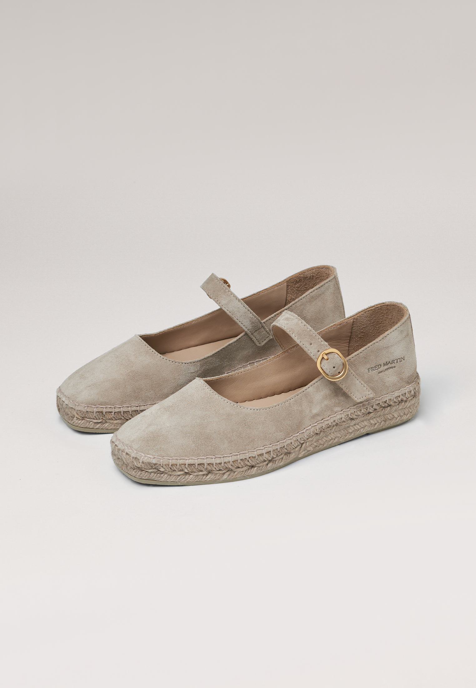 Ballerinas - Pearl Gray Suede