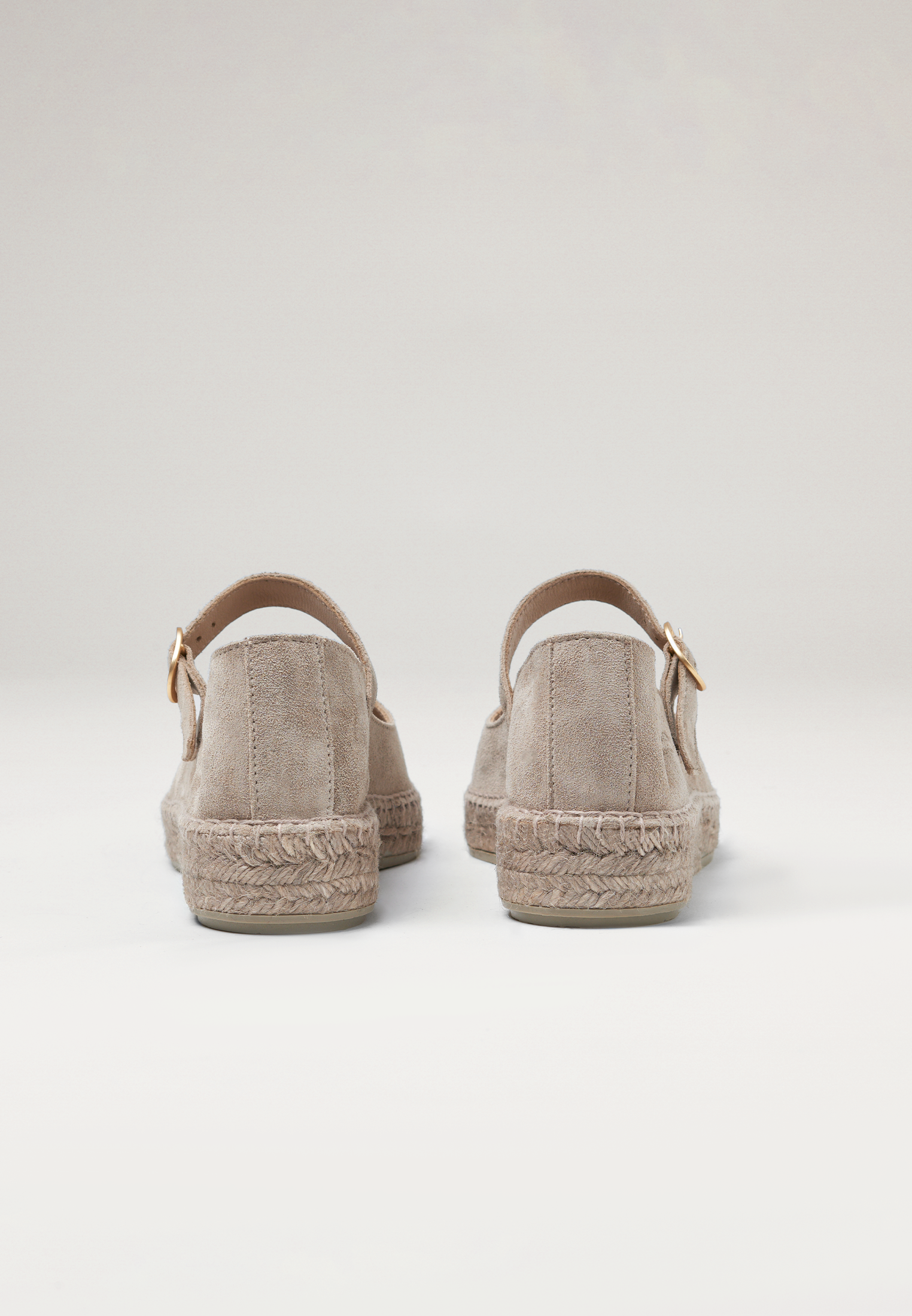 Ballerinas - Pearl Gray Suede