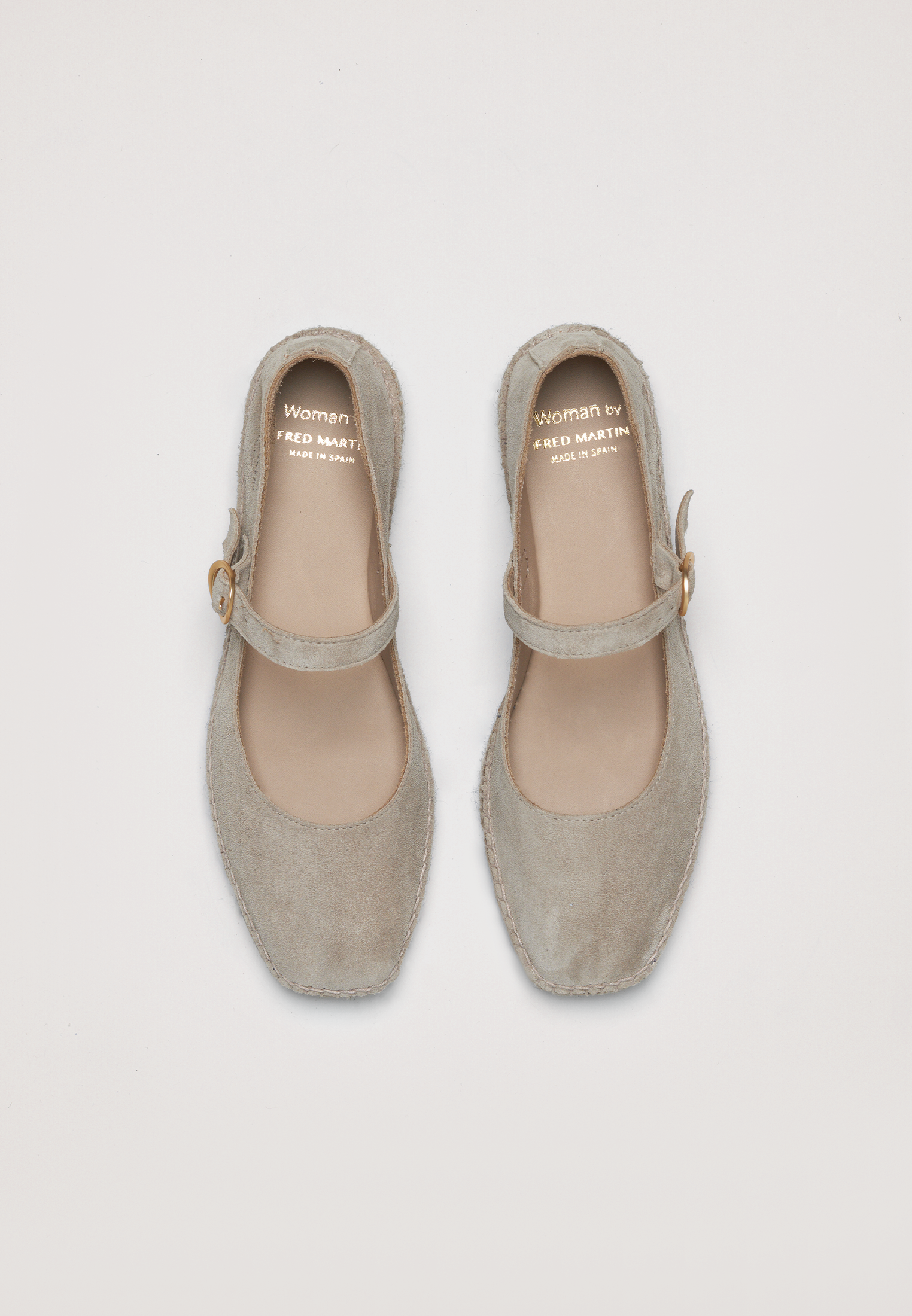 Ballerinas - Pearl Gray Suede