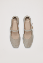 Ballerinas - Pearl Gray Suede