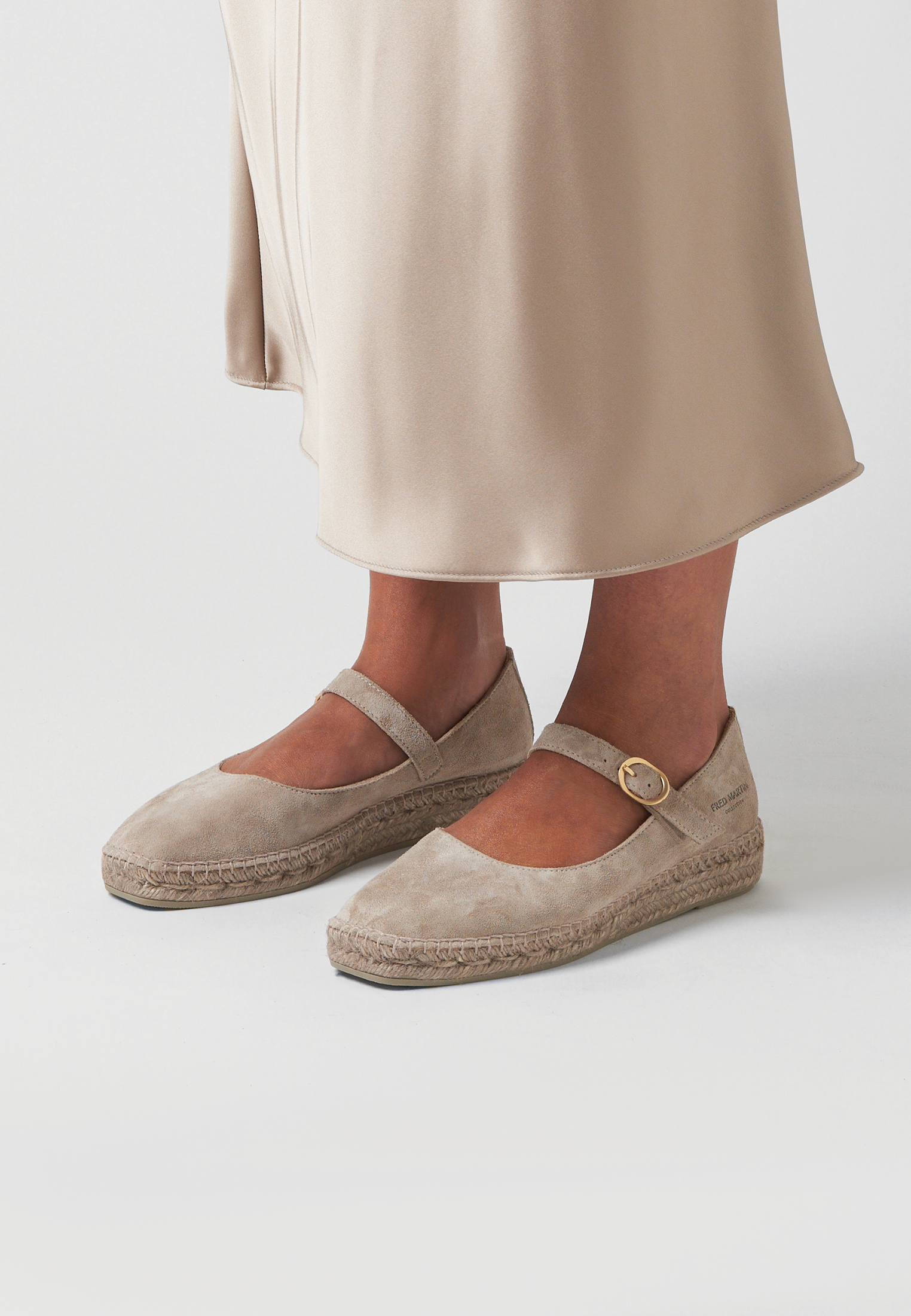 Ballerinas - Pearl Gray Suede