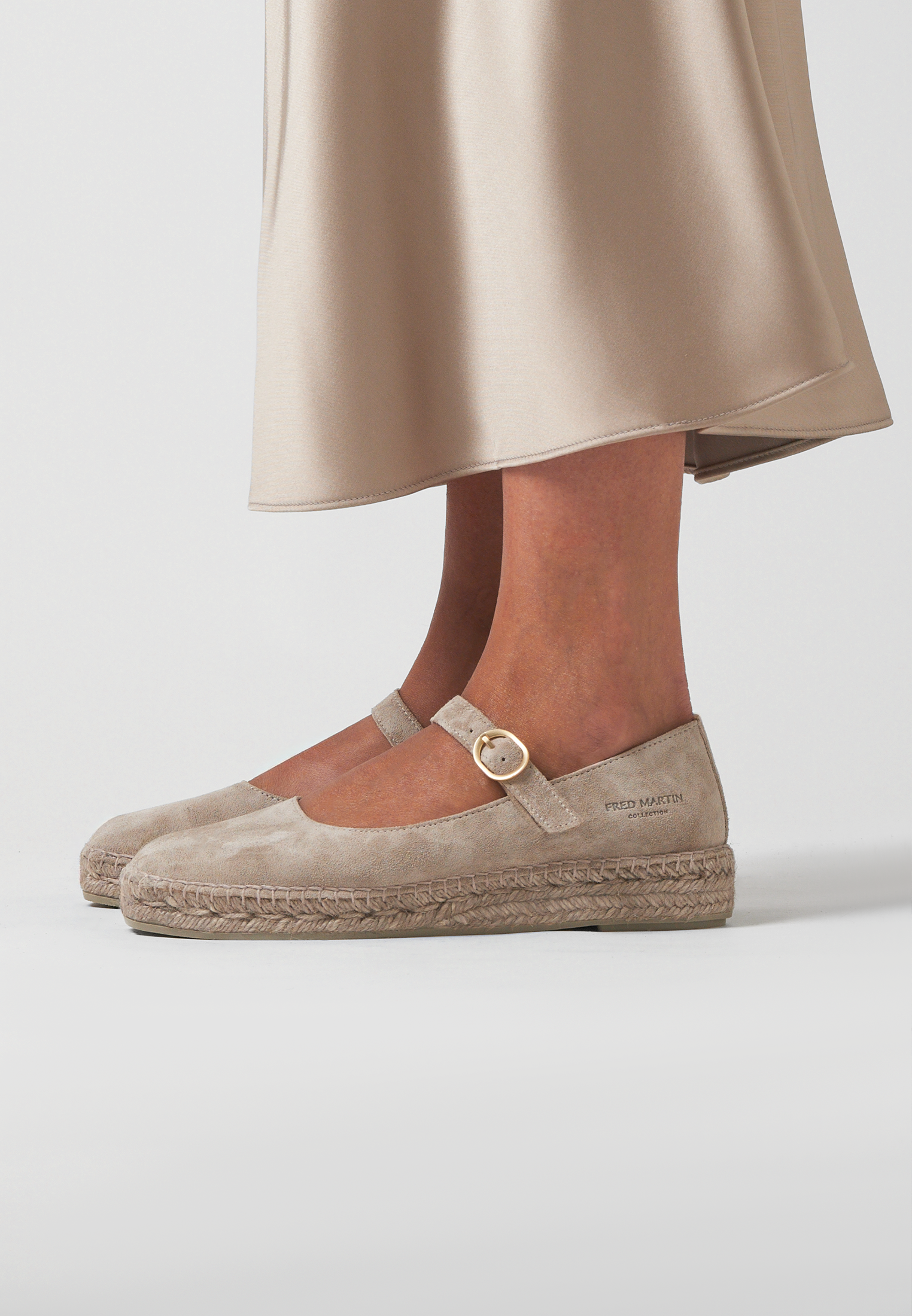 Ballerinas - Pearl Gray Suede