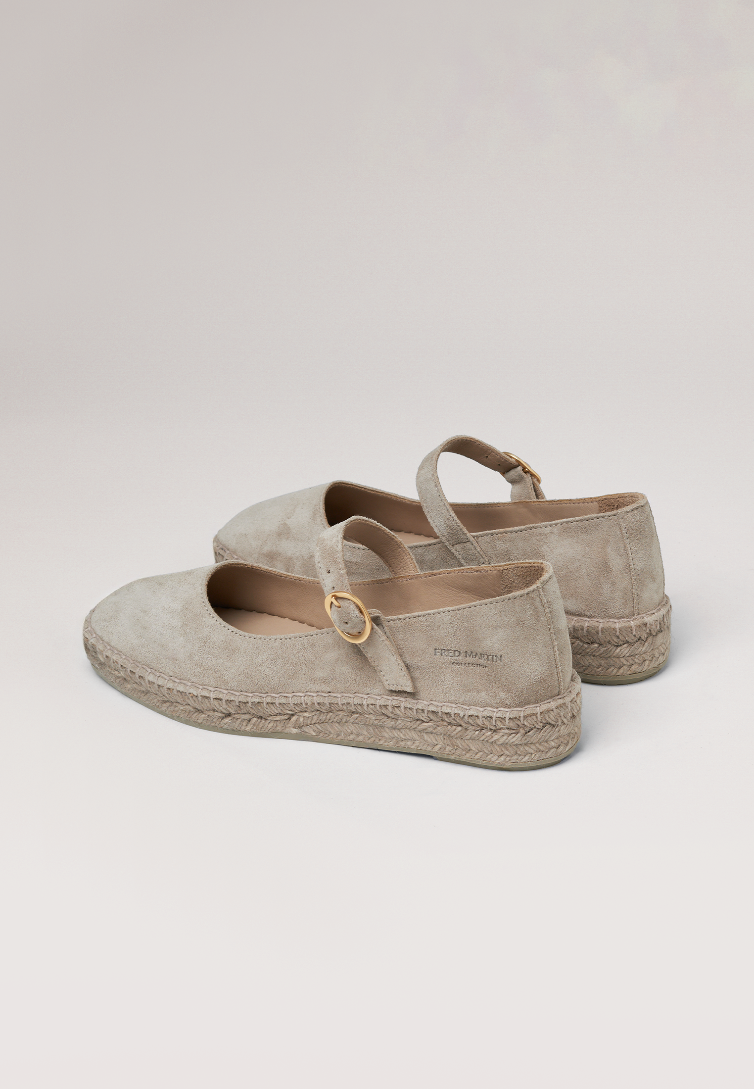 Ballerinas - Pearl Gray Suede