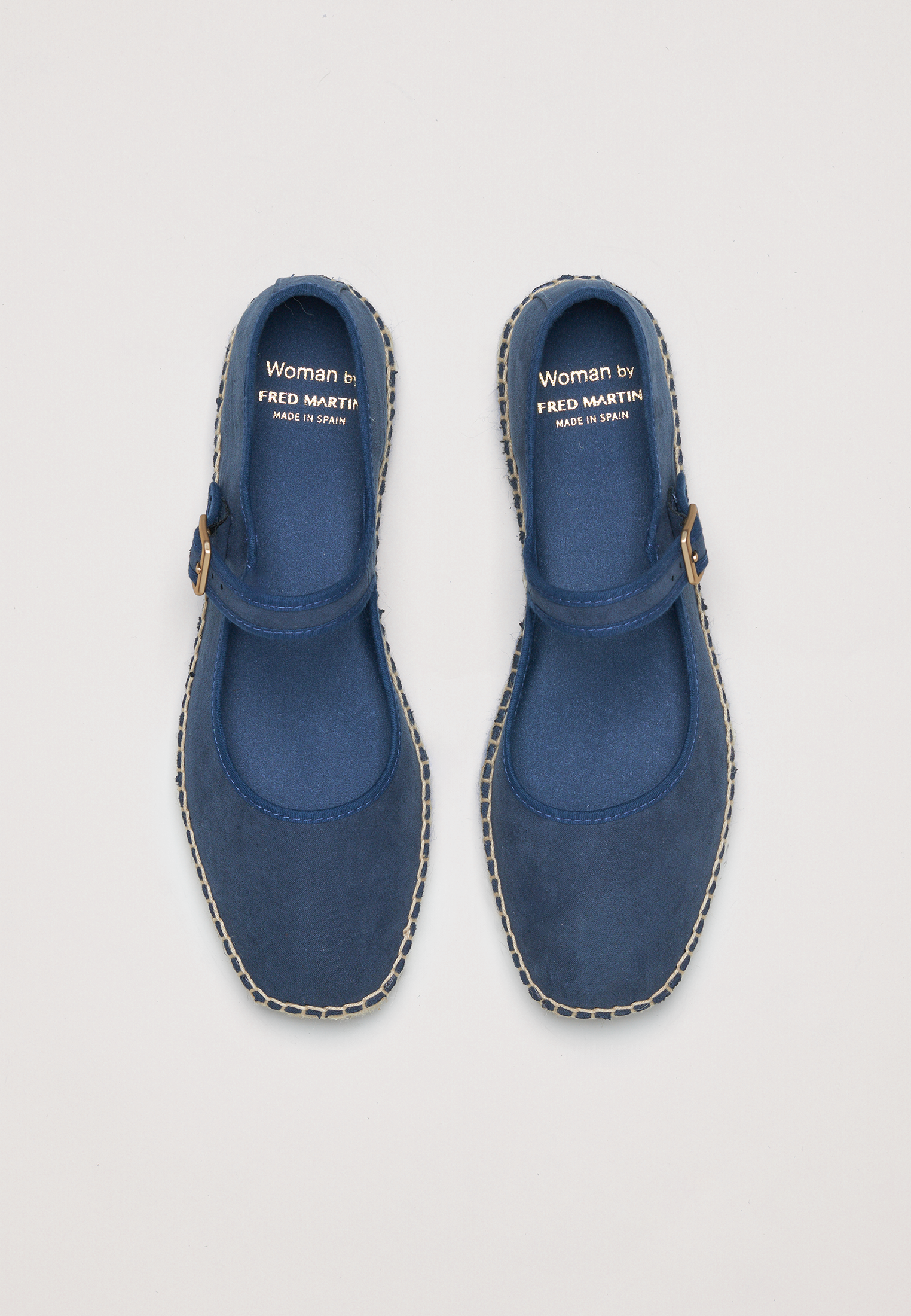 Ballerines - Daim végétalien bleu sarcelle