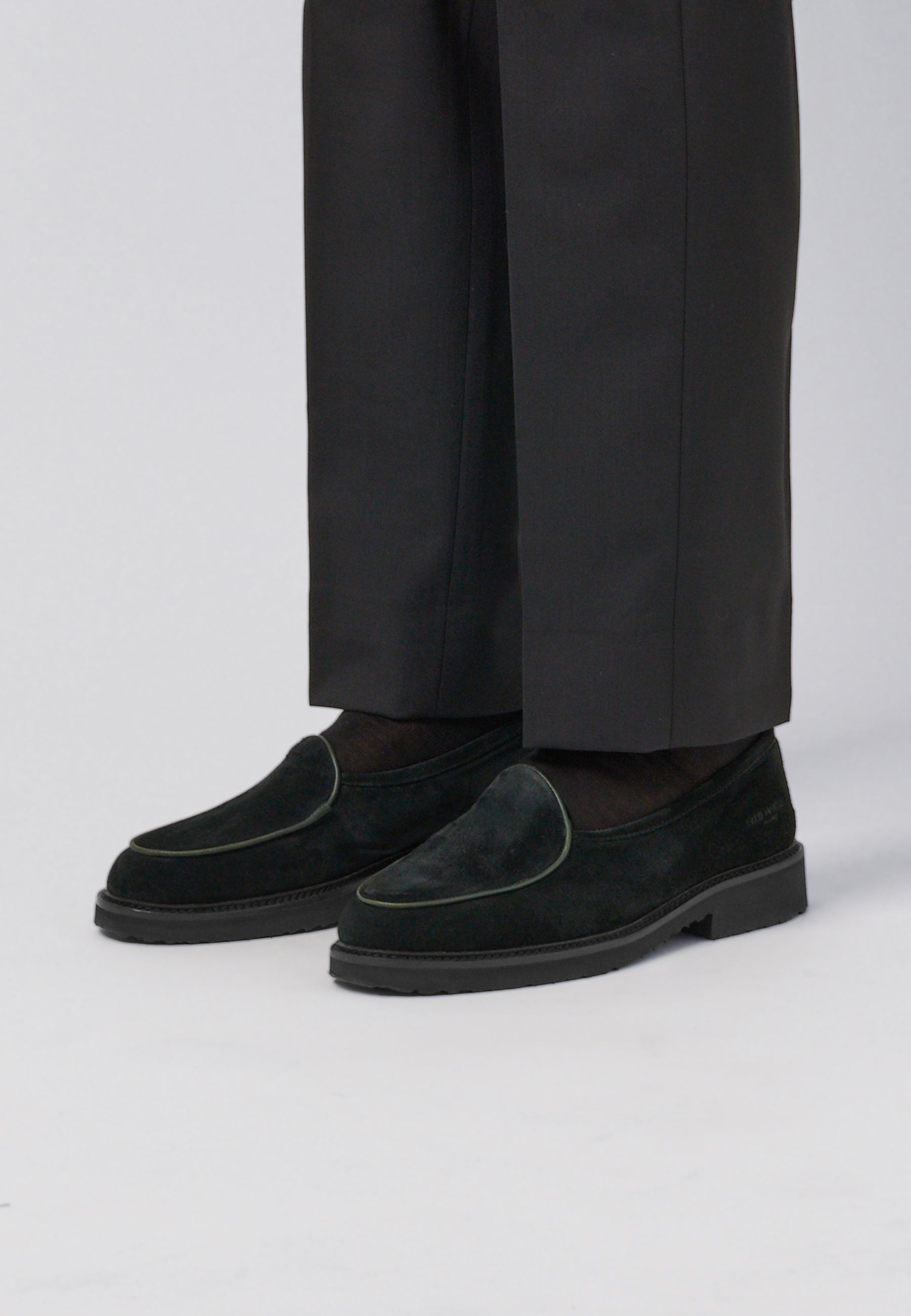 Belgian Loafer - Deep Forest Suede