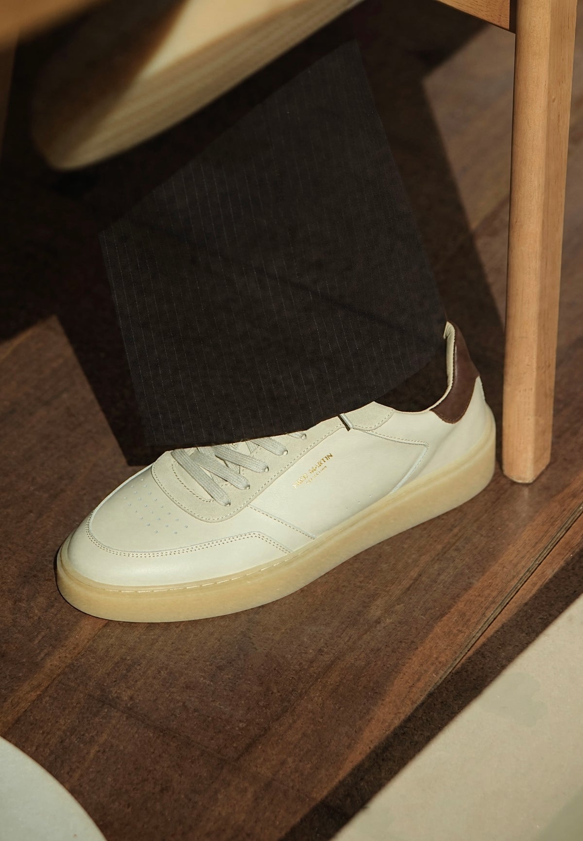Sneakers - Retro Couture 01 Marrone Leather
