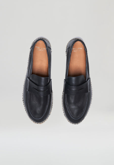 Loafers - Black Leather