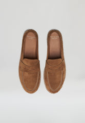 Loafers - Camel Suede