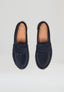 Loafers - Navy Suede