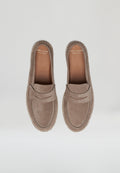 Loafers - Taupe Suede