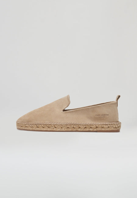 Slippers - Champagne Suede