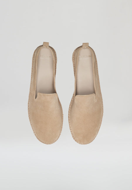 Slippers - Champagne Suede