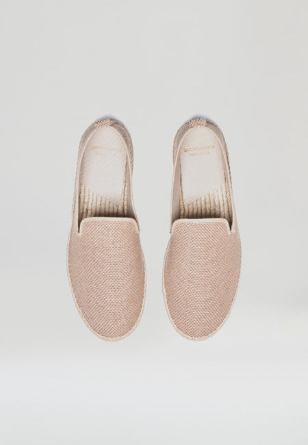 Slippers Eco - Taupe Eco Fabric