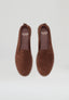 Chaussons - Daim Rouge Marron