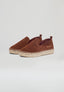 Slippers - Red Brown Suede