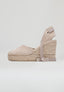 Wedges - Sand Suede