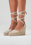 Wedges - Sand Suede