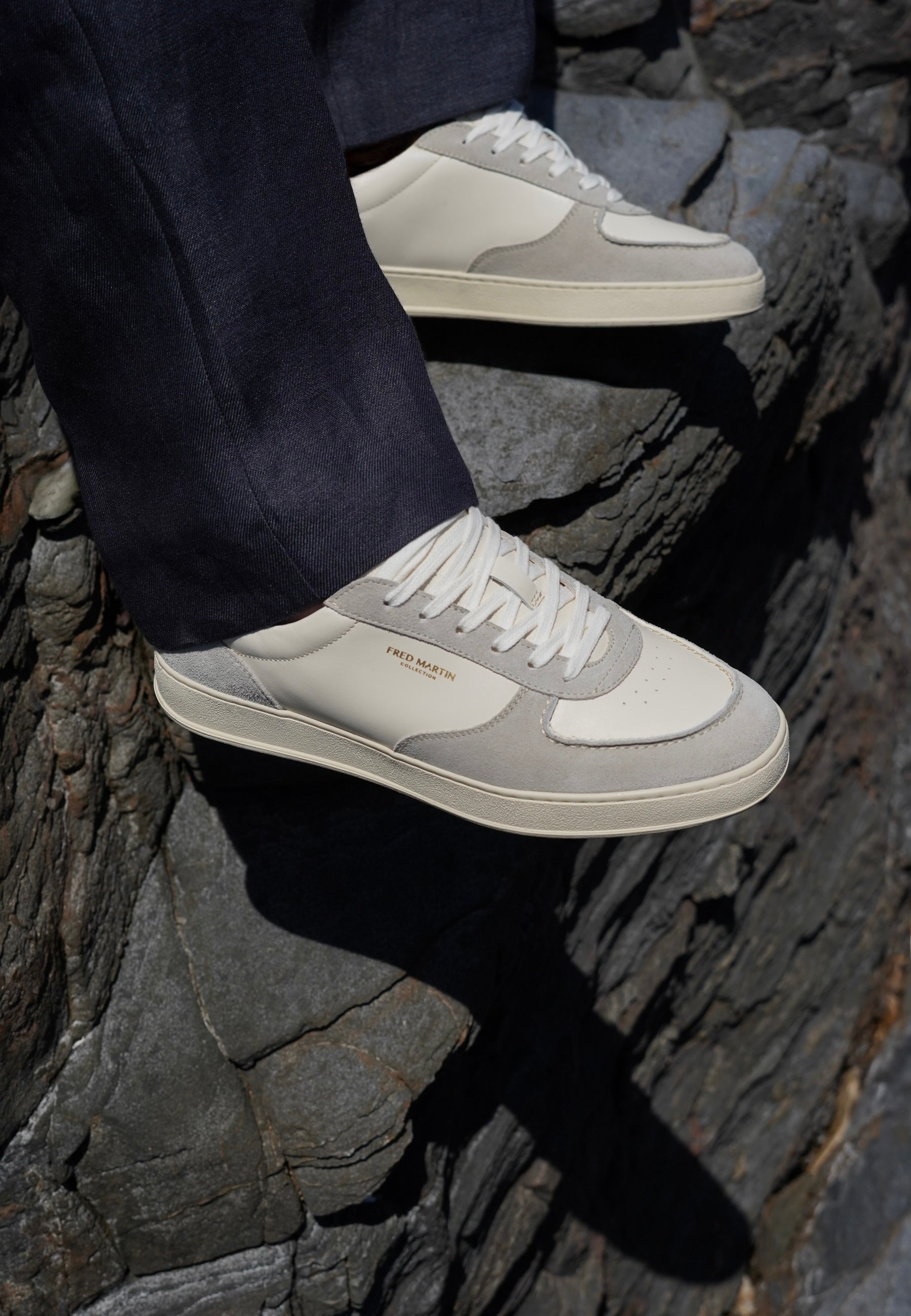 Sneakers - Retro Couture 02 Vapore Leather