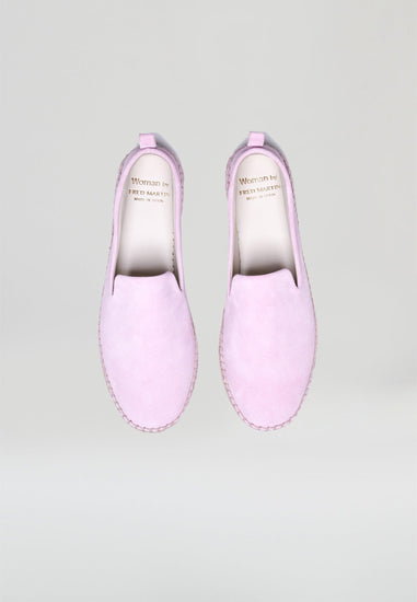 Slippers Women - Blush Pink Suede