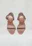 Wedge Sandals - Taupe Suede