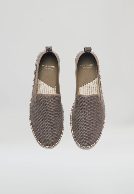Slippers Eco - Brown Eco Fabric