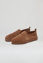 Chaussons - Daim Cognac