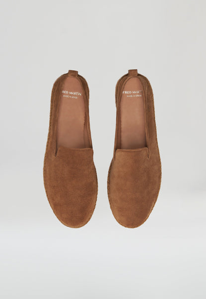 サンダル・ミュール Church'S Brown Suede Oriyah Slippers ZALANDO_COGNAC_SLIPPERS_SS23_0