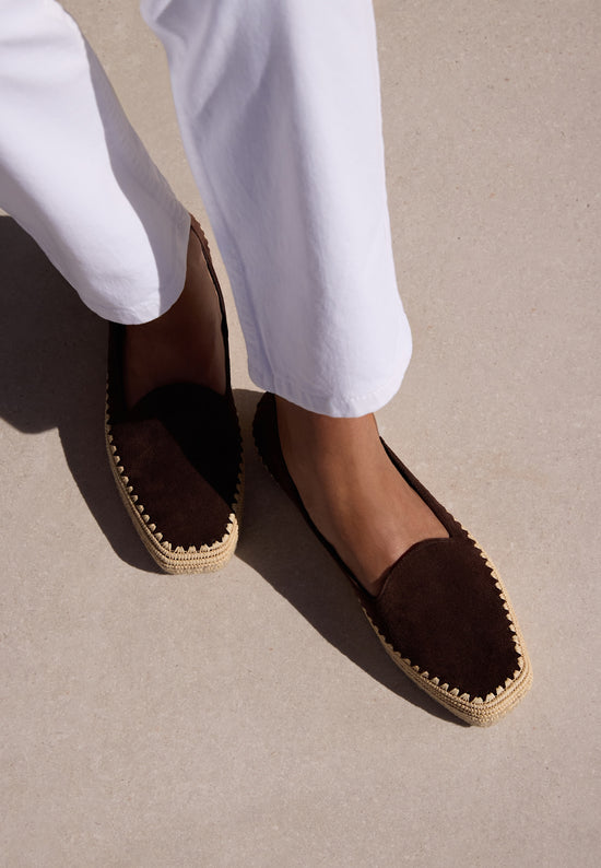 Raffia Slippers