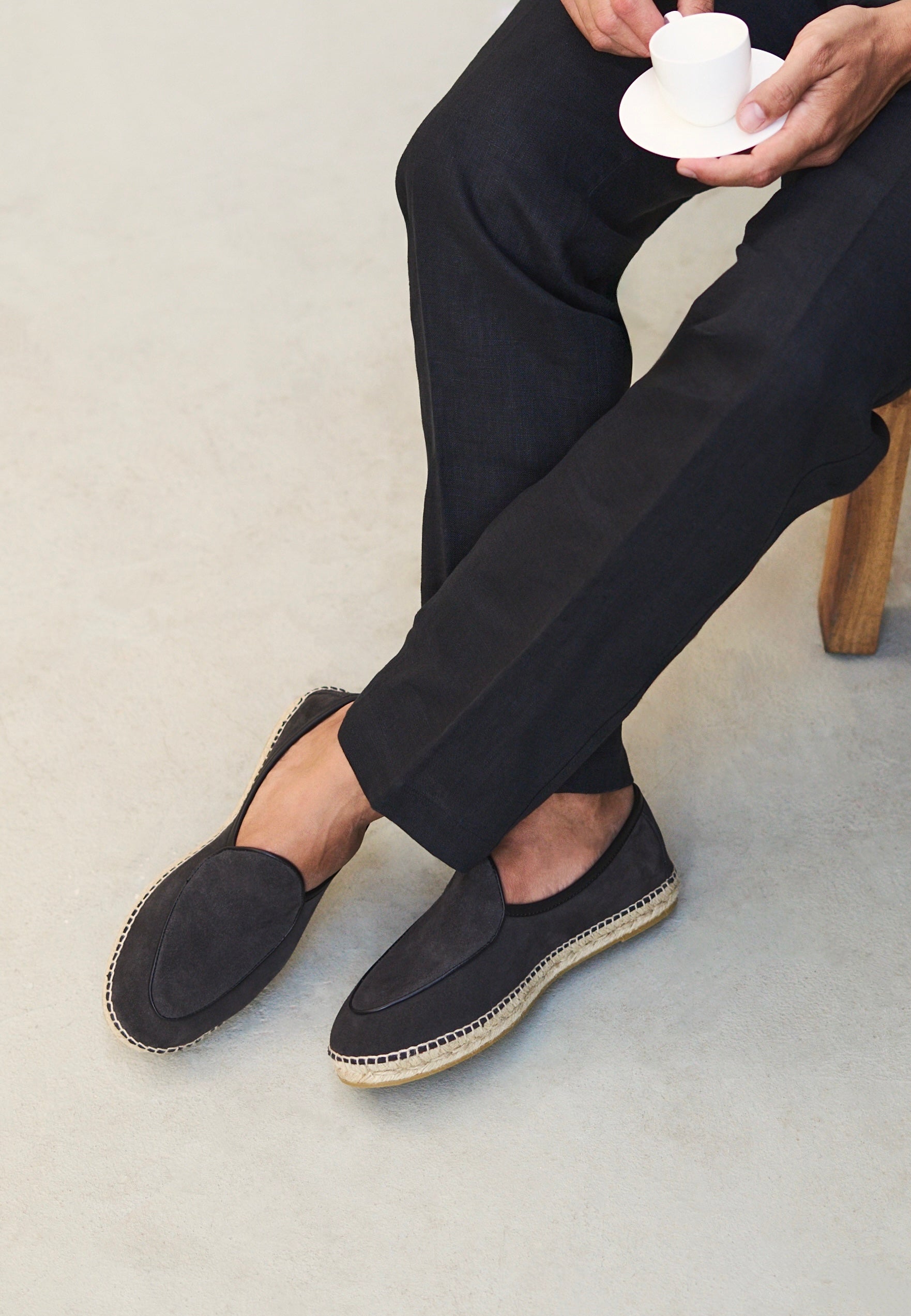 Belgian Loafer - Castoro Suede