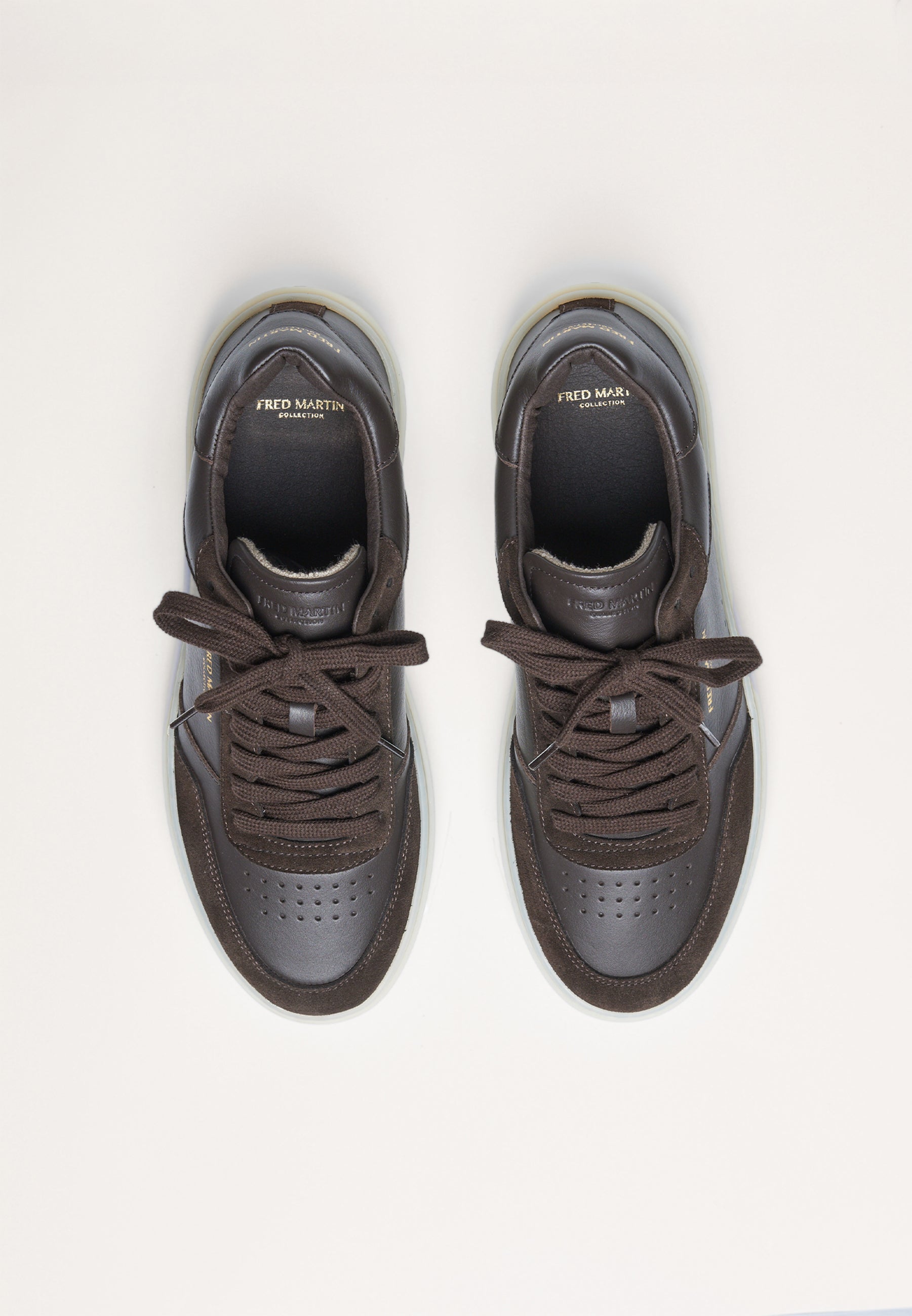 Sneakers - Retro Couture 01 Cocoa Leather