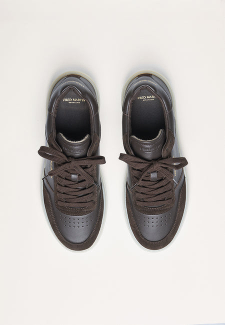 Sneakers - Retro Couture 01 Cocoa Leather