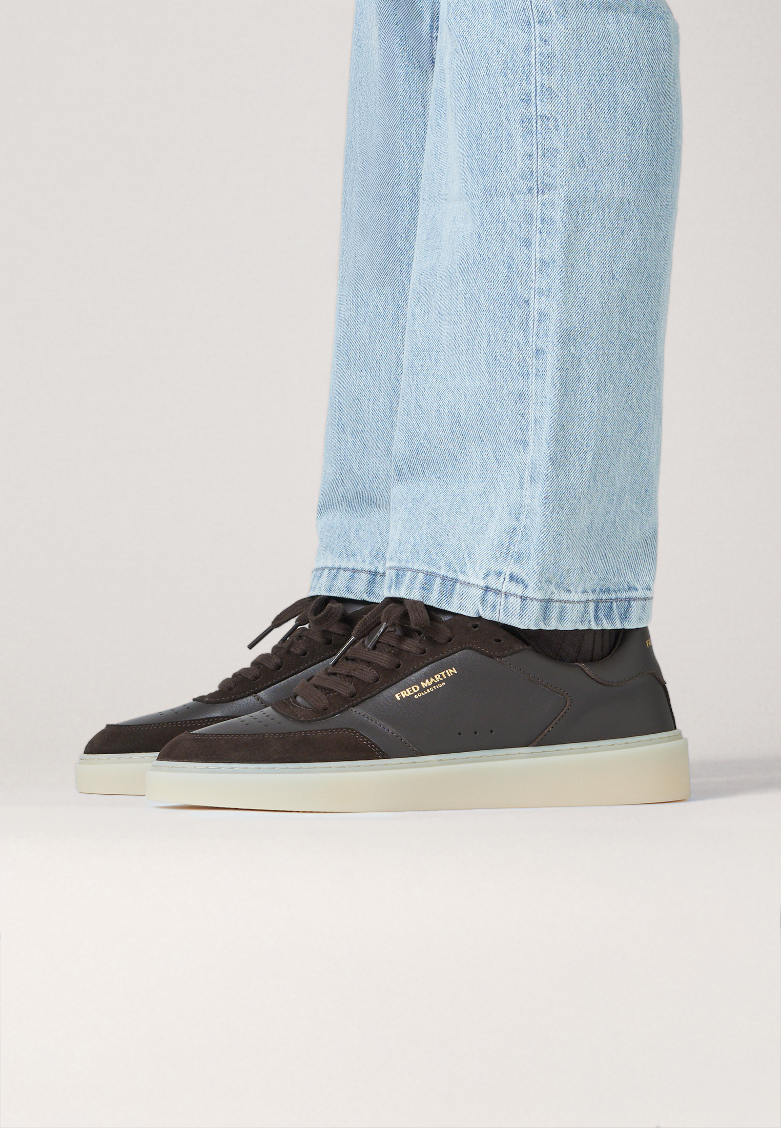 Sneakers - Retro Couture 01 Cocoa Leather