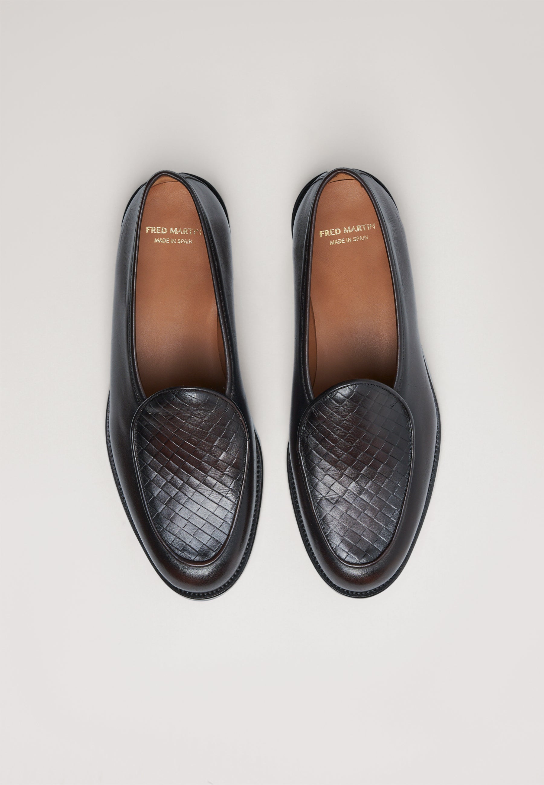 Belgian Woven - Caoba Leather