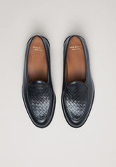 Belgian Woven - Ebano Leather