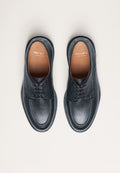Derbies -  Full-Grain Black Leather