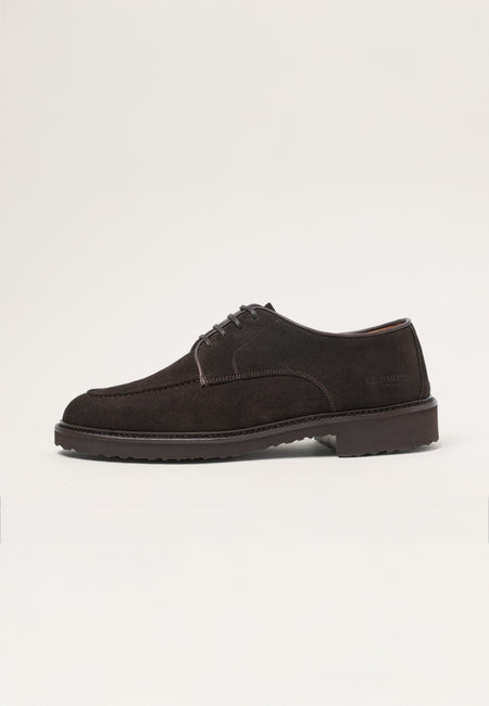 Derbies -  Testa Brown Suede