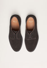 Derbies -  Testa Brown Suede