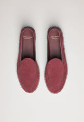 Belgian Loafer - Marsala Suede