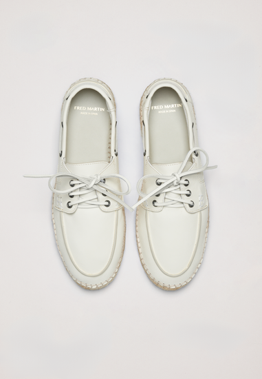 Boat Shoes - Panna Leather