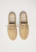 Boat Shoes - Champagne Suede