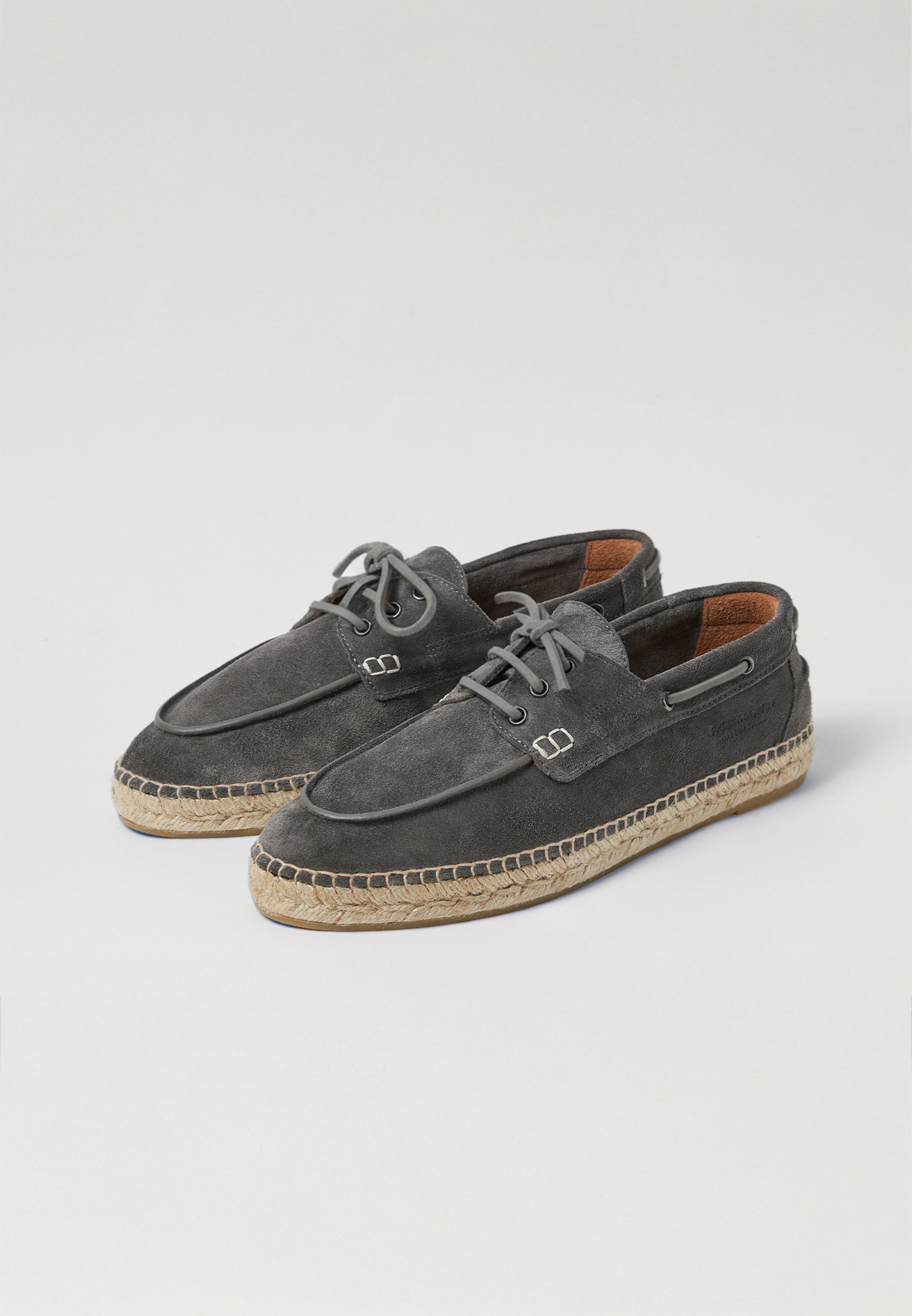 Boat Shoes - Piombo Suede