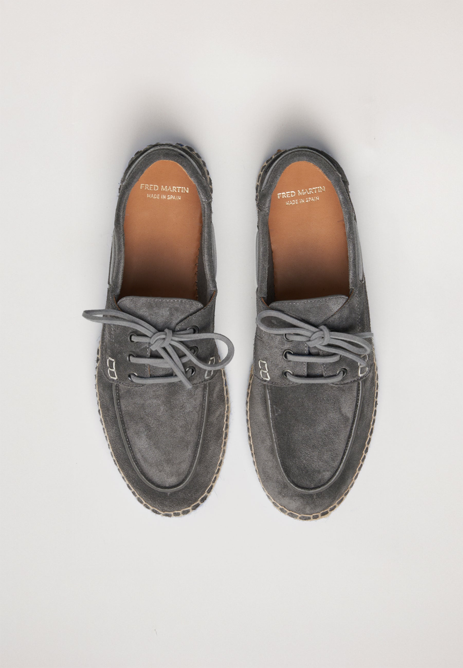 Boat Shoes - Piombo Suede